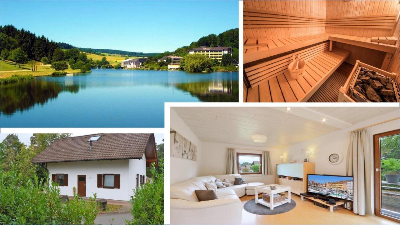 Seepark Kirchheim Ferienhaus Bei Anne Mit Sauna المظهر الخارجي الصورة